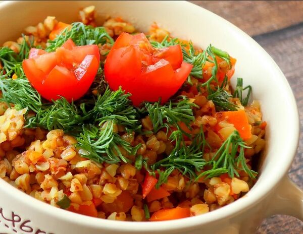 Piquant River con verdure